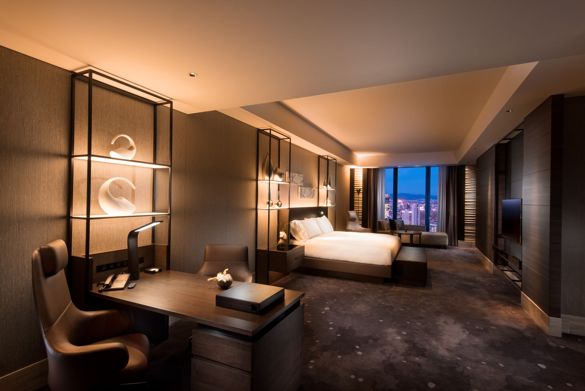 Ensembles de chambre à coucher personnalisés complets de meubles de chambre à coucher d'hôtel de style européen de la Chine