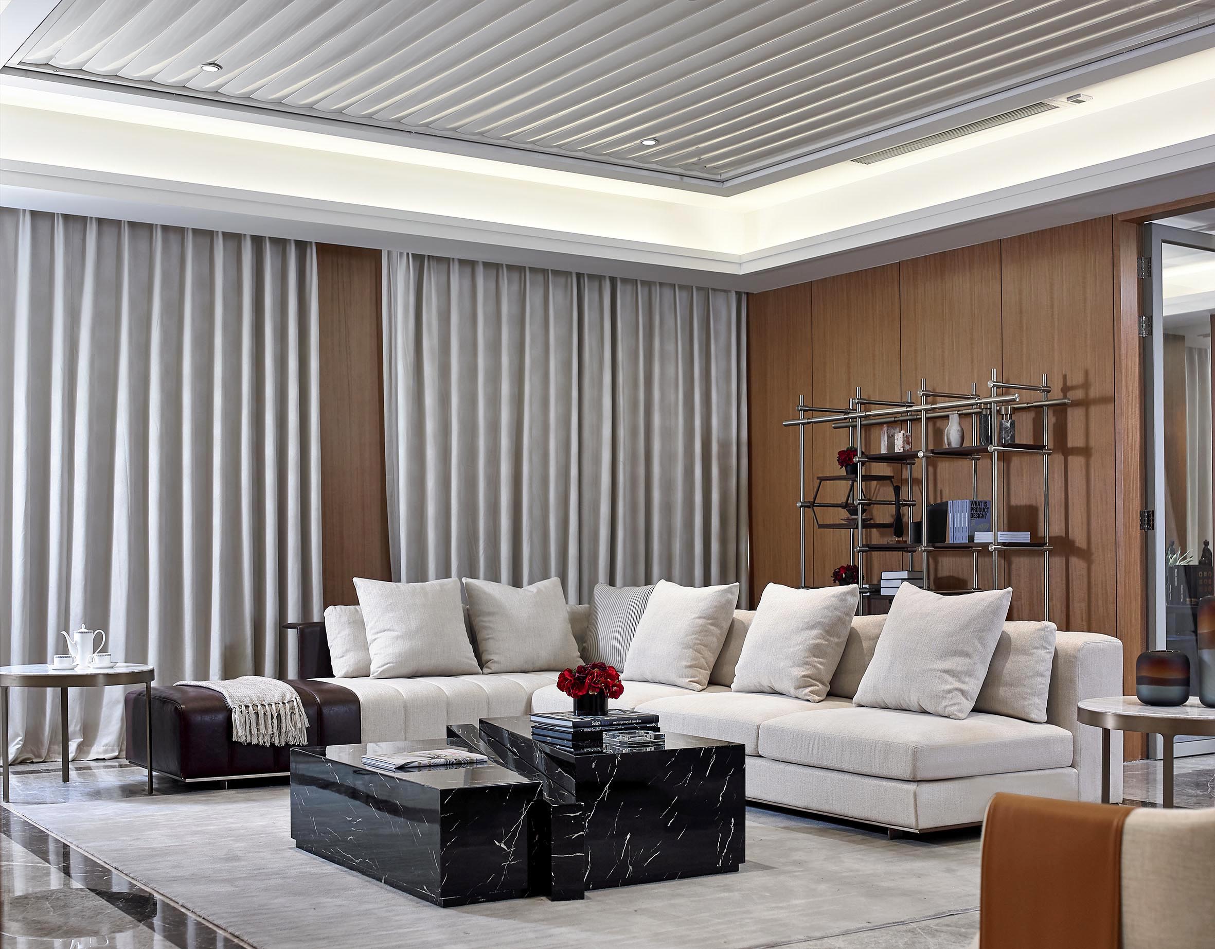 La conception moderne de la Chine peut être mobilier résidentiel de salon de luxe réglé par sofa adapté aux besoins du client