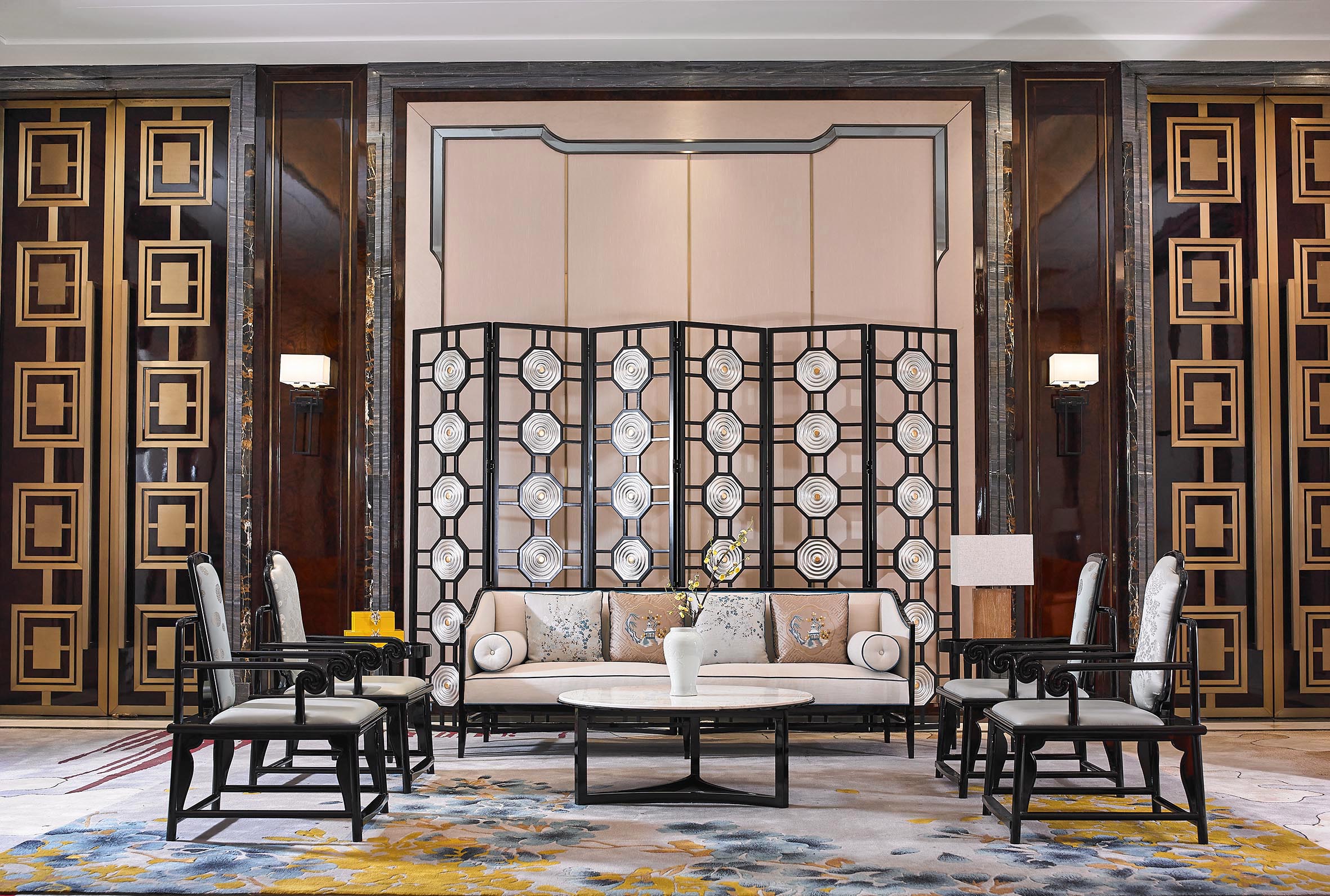 Chaises de mariage de restaurant de luxe chinois moderne de meubles d'hôtel